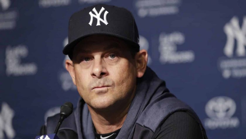 Aaron Boone is not a fan of the Yankees’ All-Star Game jerseys