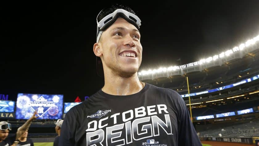 New York Yankees RF Aaron Judge jersey is MLB’s most popular in 2019