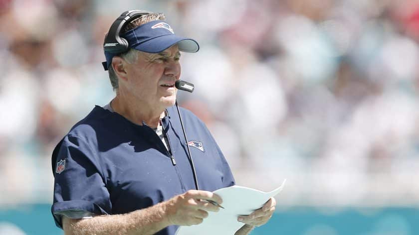 Bill Belichick refuses to answer questions about Antonio Brown (Video)