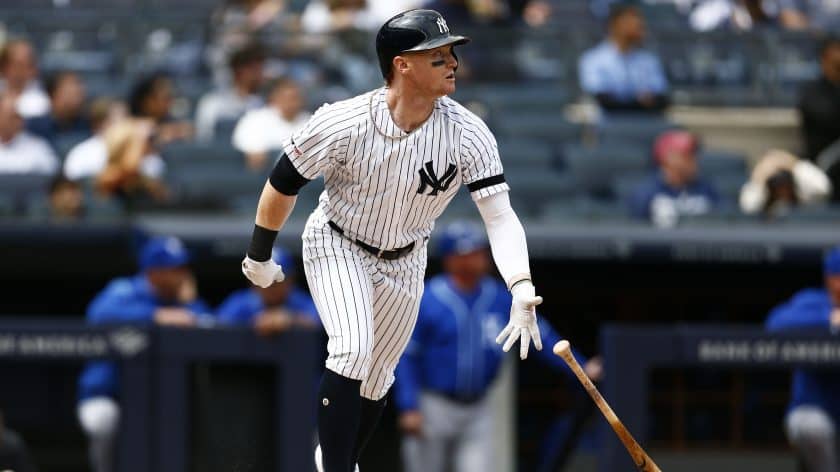 New York Yankees OF Clint Frazier headlines September call ups