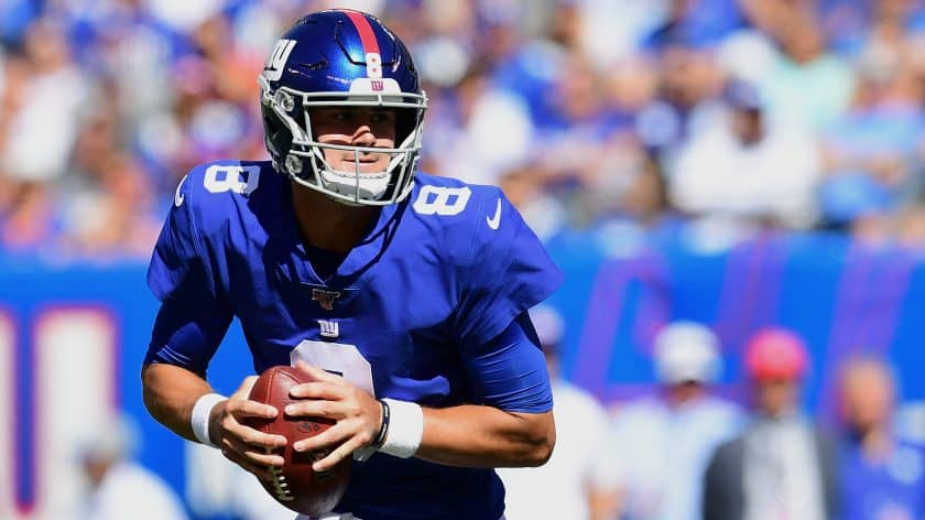 New York Giants QB Daniel Jones on first home start: ‘A lot of fun to win’ (Video)