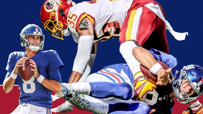 New York Giants QB Daniel Jones’ 2 INT remind us of the term ‘rookie mistake’