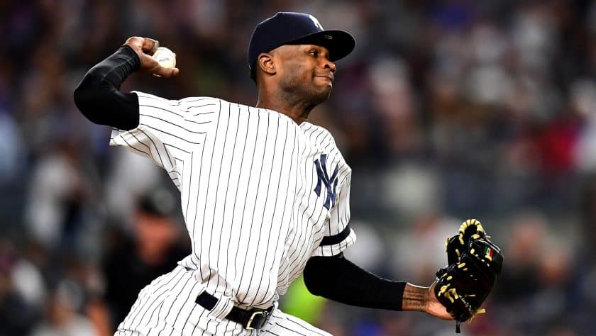 New York Yankees RHP Domingo German placed on administrative leave under domestic violence policy
