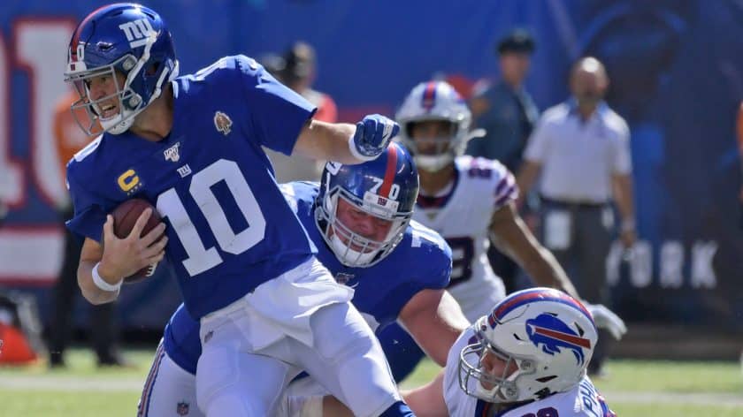 New York Giants QB Eli Manning understands the situation after 0-2 start