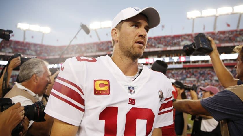 New York Giants WR Darius Slayton believes Eli Manning is still a team leader