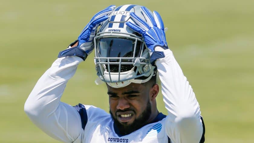Ezekiel Elliott will see ‘normal’ workload against the New York Giants (Report)