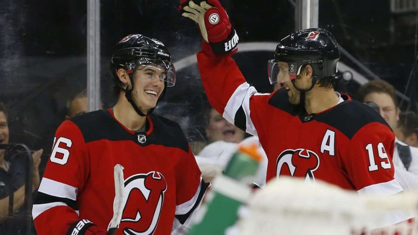 New Jersey Devils C Jack Hughes scores twice in first preseason game (Video)