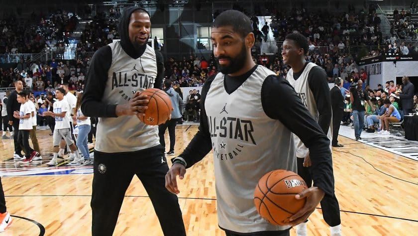 Brooklyn Nets, Kyrie Irving won’t put any pressure on Kevin Durant