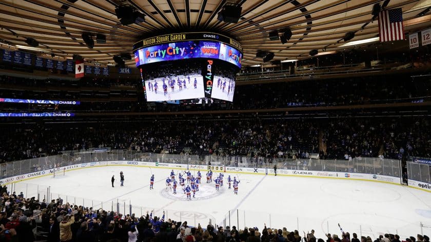 MSG Networks will telecast 76 New York Rangers games this season