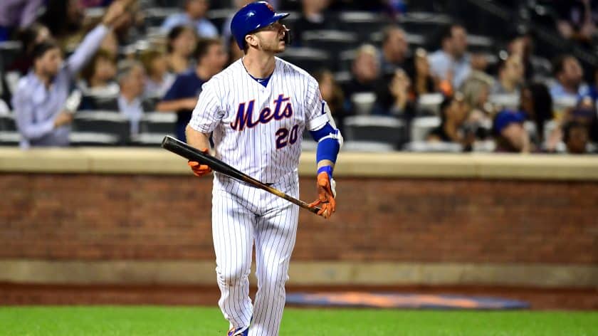 New York Mets 1B Pete Alonso ties Aaron Judge’s rookie HR record
