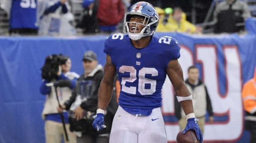 New York Giants RB Saquon Barkley is happy Ezekiel Elliott will play this week