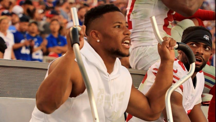 New York Giants work out numerous RBs due to Saquon Barkley injury (Report)