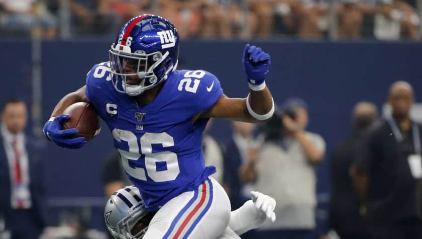 New York Giants RB Saquon Barkley doesn’t want panic after Week 1 loss