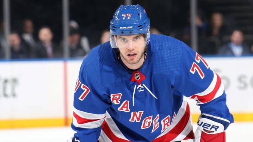 New York Rangers open training camp without Tony DeAngelo