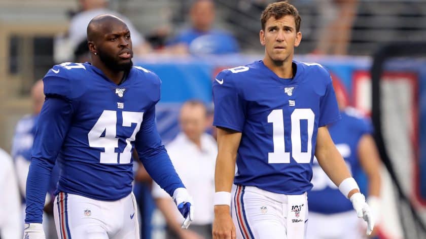 New York Giants ILB Alec Ogletree optimistic he’ll return this Thursday
