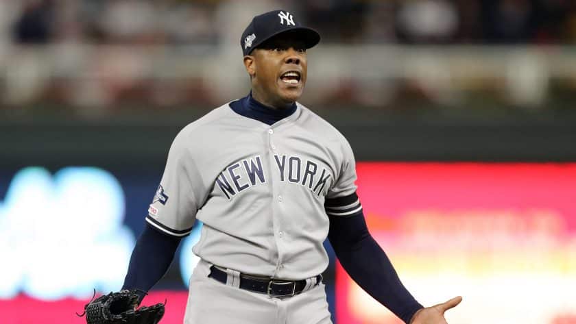 New York Yankees’ Aroldis Chapman bringing Instagram workout season back