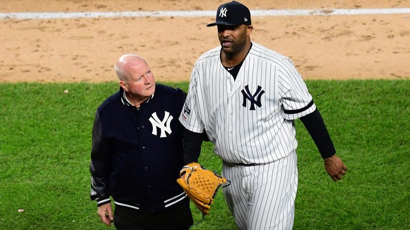 New York Yankees LHP CC Sabathia says ‘farewell’ to baseball