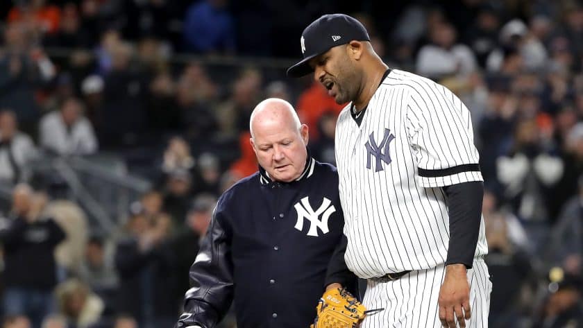 New York Yankees fans inspire CC Sabathia’s emotional farewell