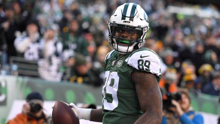 Jets QB Sam Darnold believes Chris Herndon will take offense to the next level