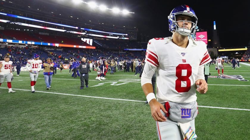 Giants’ Daniel Jones after loss to Patriots: ‘I didn’t play well by any means’
