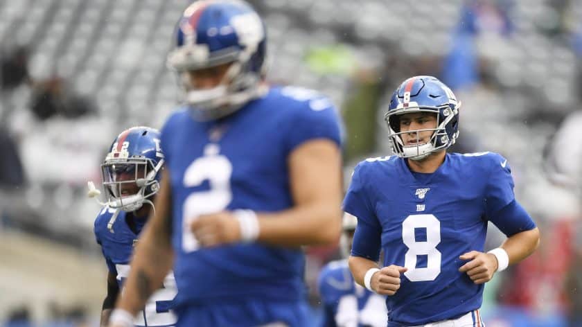 Giants QB Daniel Jones tosses a 28-yard TD to Rhett Ellison (Video)