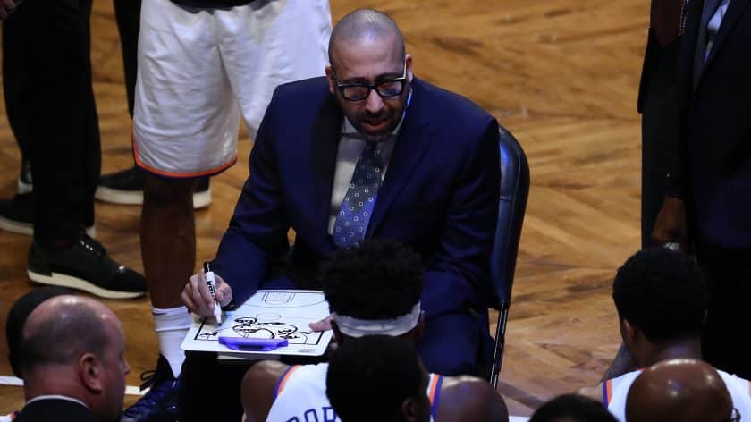 New York Knicks’ David Fizdale enjoys the attention over Kevin Durant comments