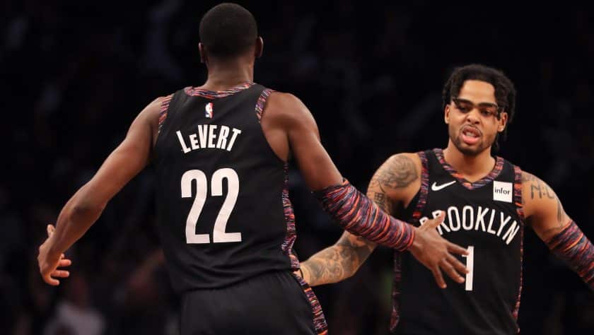 Brooklyn Nets G Caris LeVert gives major props to D’Angelo Russell