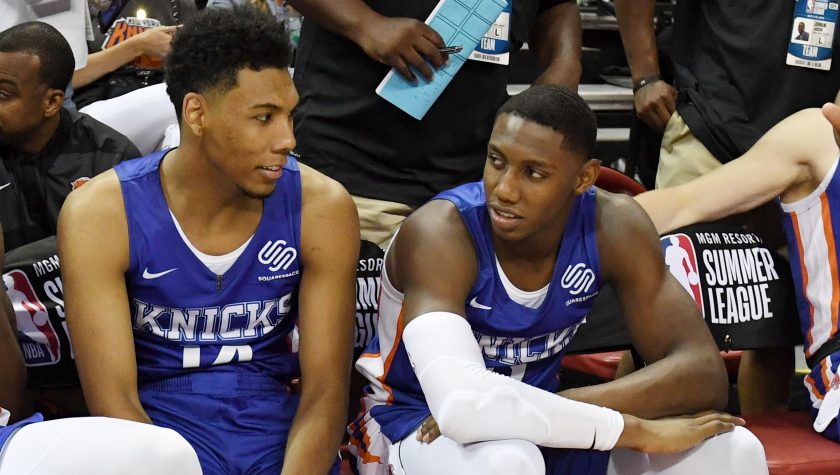 New York Knicks SG Allonzo Trier under consideration to start (Report)