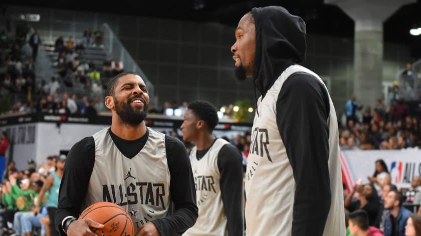 Kevin Durant suits up for the Brooklyn Nets, looks like his old self