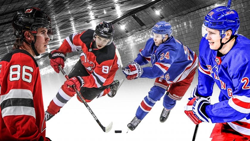 New York Rangers-New Jersey Devils: Kaapo Kakko vs. Jack Hughes, Round 1