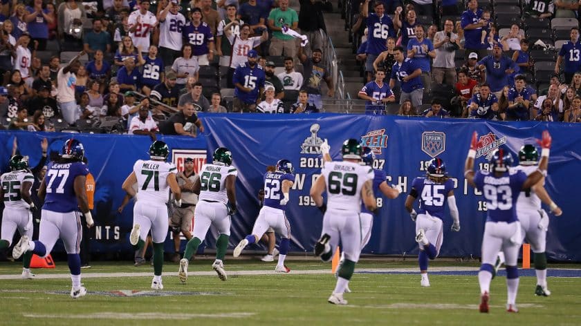 New York Giants release LB Jake Carlock from practice squad