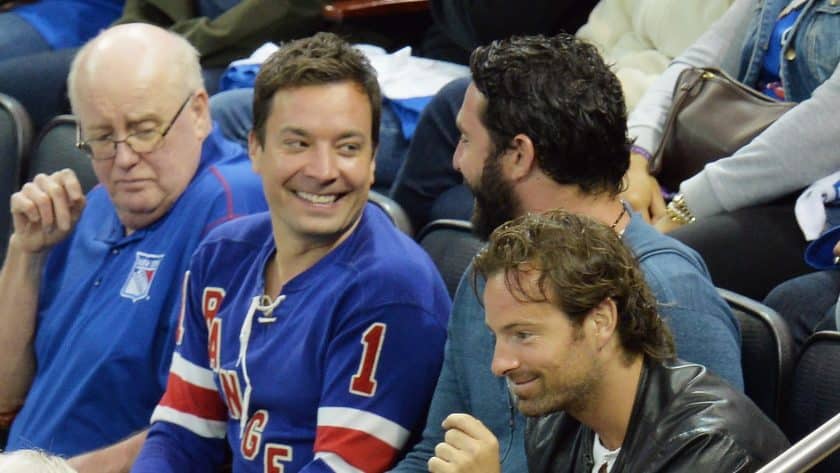 Jimmy Fallon makes foolish bet with New Jersey Devils mascot
