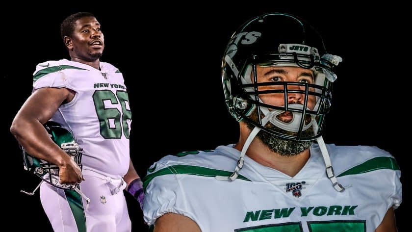 New York Jets searching for same, tired answers along the offensive line