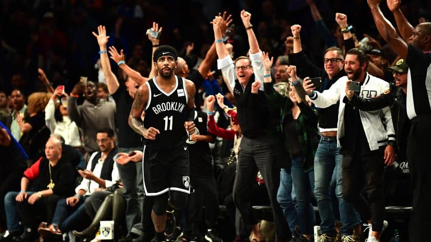 Brooklyn Nets, Kyrie Irving halt furious New York Knicks comeback in win (Highlights)