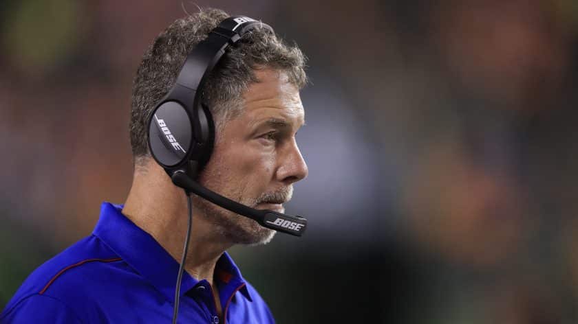 Giants HC Pat Shurmur will not wear a mic during team’s MNF game