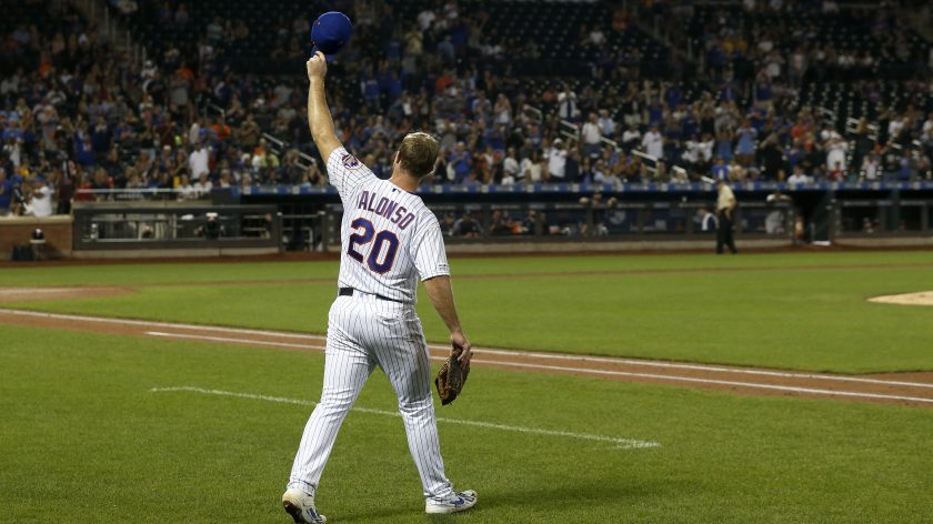 New York Mets 1B Pete Alonso addresses his donation to the 9/11 Memorial & Museum