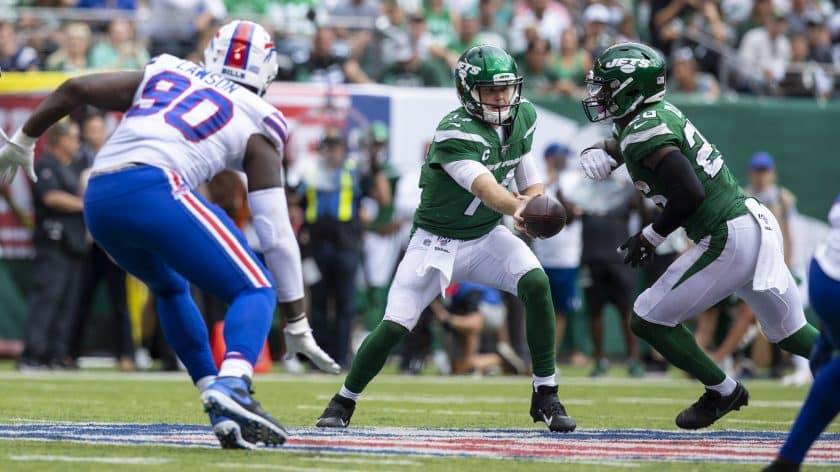 Sam Darnold. Le'Veon Bell