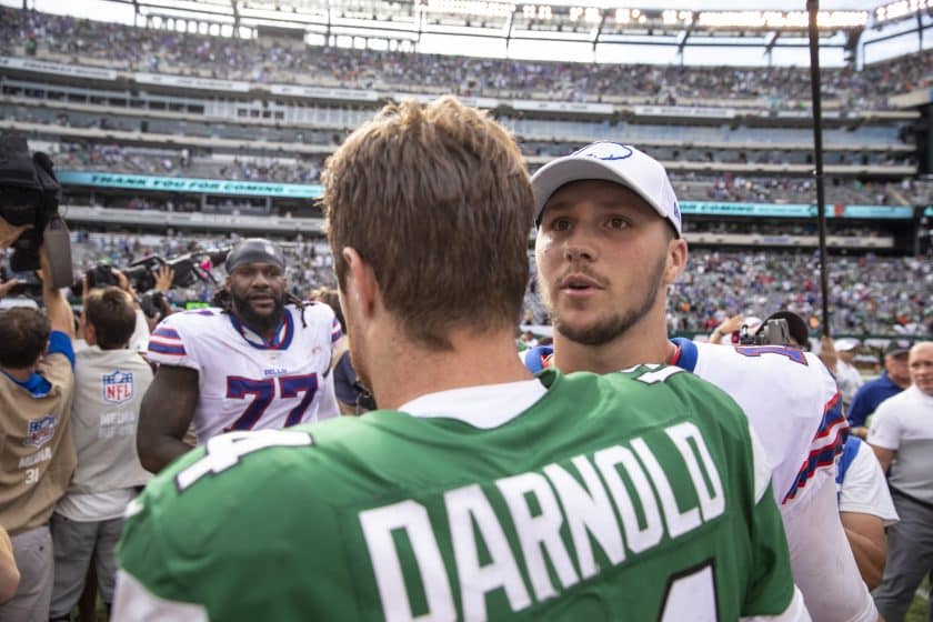 New York Jets QB Sam Darnold impresses wide receivers in return