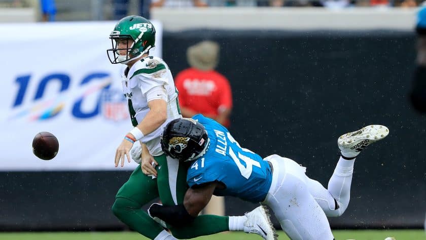 New York Jets QB Sam Darnold’s thumb injury isn’t a major concern