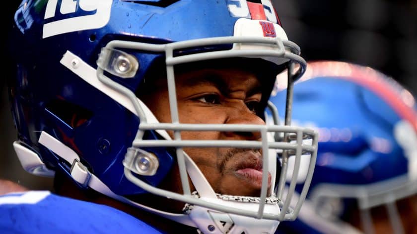 New York Giants DL B.J. Hill still pushing himself amid struggles