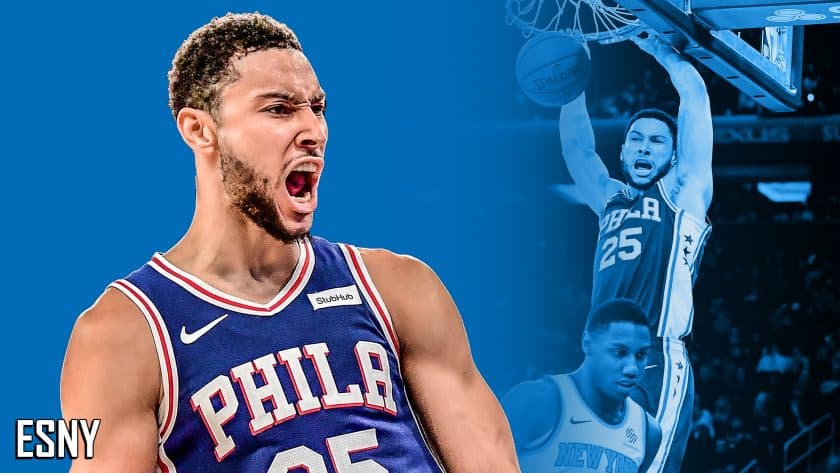 Ben Simmons reveals his secret to beating the New York Knicks