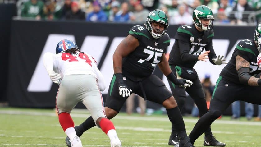 New York Jets RT Chuma Edoga suffers Grade 2 MCL sprain