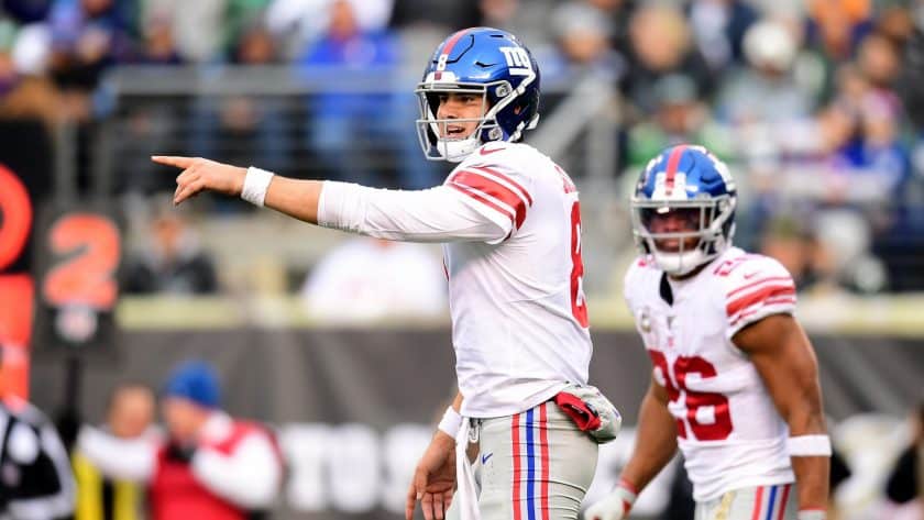 New York Giants QB Daniel Jones applies to trademark ‘Danny Dimes’