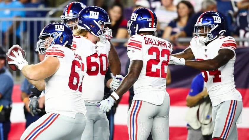 New York Giants waive second-year OL Evan Brown