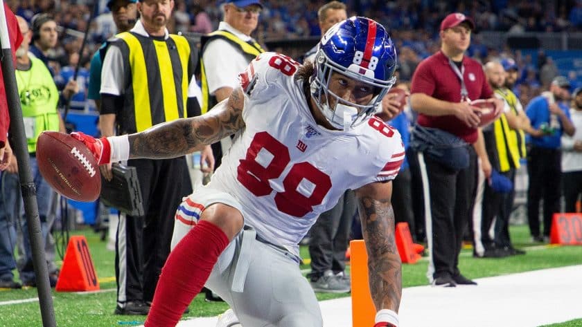 New York Giants TE Evan Engram proud of his 2019 campaign thus far