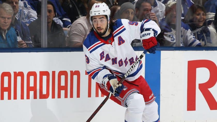 New York Rangers: Mika Zibanejad practices, expected to play Wednesday