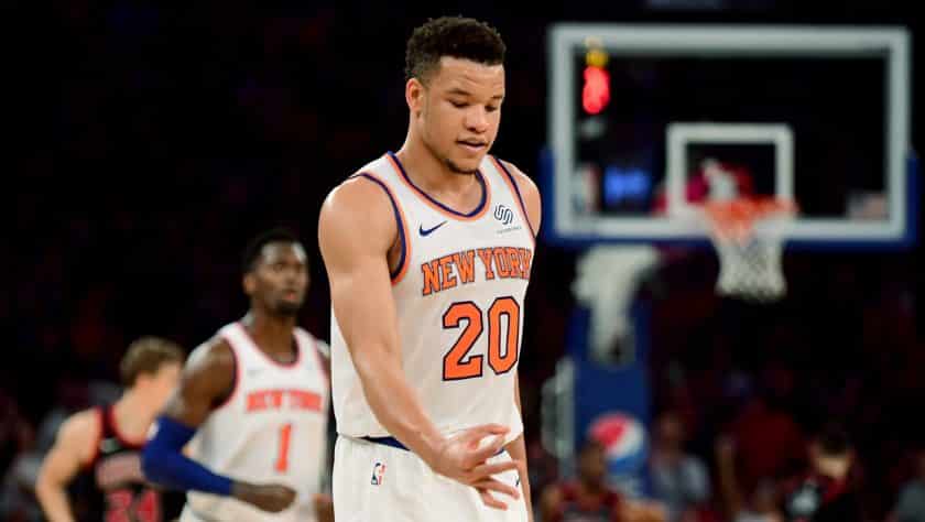 New York Knicks F Kevin Knox calls it ‘tough’ to only play 10 minutes (Video)