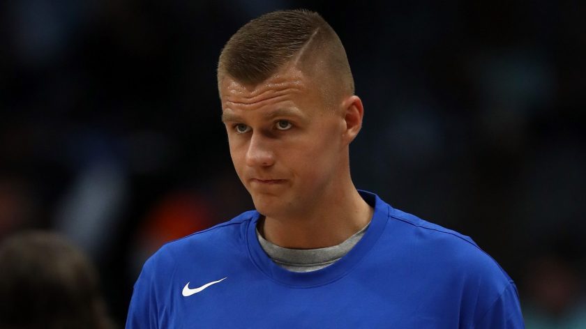 Former New York Knick Kristaps Porzingis discusses social media backlash (Video)