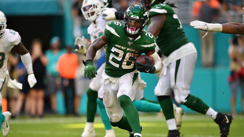 New York Jets RB Le’Veon Bell downgraded to out for Dolphins game