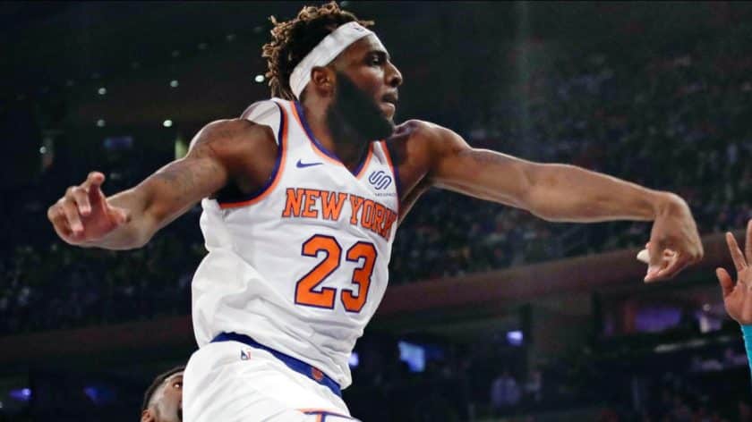 New York Knicks C Mitchell Robinson sounds off on refs after loss